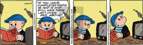Nancy on Monday November 30, 2009 Comic Strip