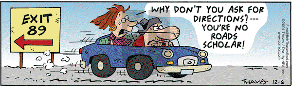 Frank and Ernest on Monday December 6, 2004 Comic Strip