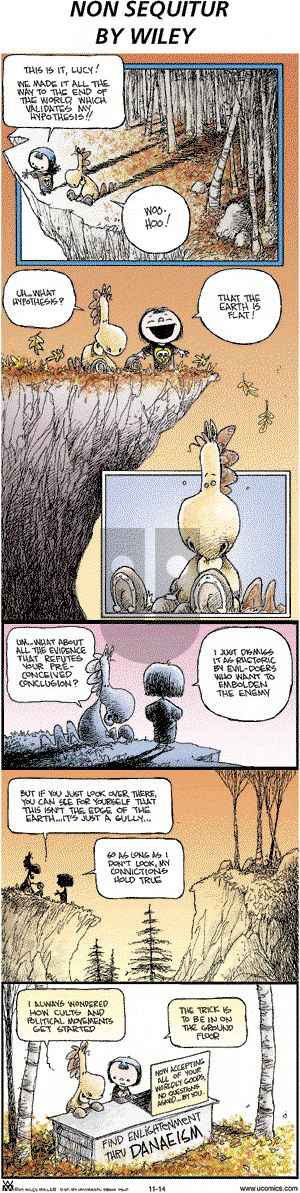 Non Sequitur on Sunday November 14, 2004 Comic Strip