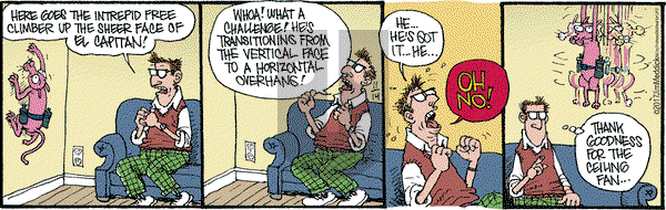 Monty on Tuesday November 14, 2017 Comic Strip