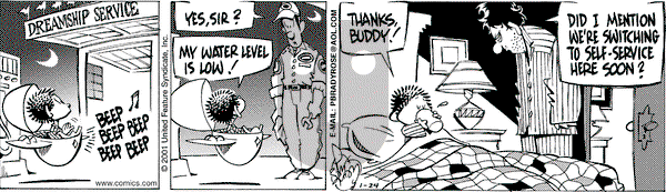 Rose is Rose - Wednesday January 24, 2001 Comic Strip