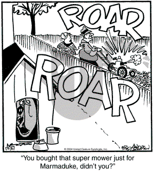 Marmaduke on Saturday July 31, 2004 Comic Strip