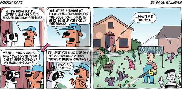 Pooch Cafe - Sunday June 9, 2013 Comic Strip
