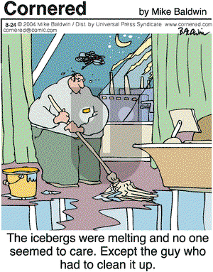 Cornered on Tuesday August 24, 2004 Comic Strip