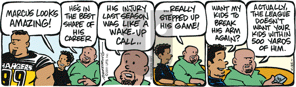 JumpStart on Monday April 25, 2011 Comic Strip
