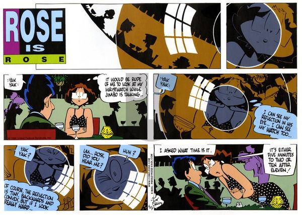 Rose is Rose on Sunday June 7, 1998 Comic Strip