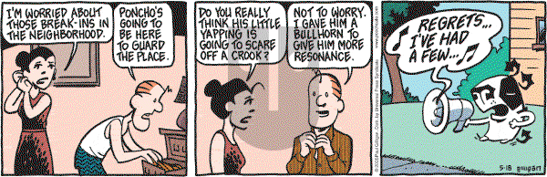 Pooch Cafe on Wednesday May 18, 2005 Comic Strip