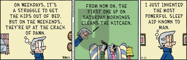 Grand Avenue on Friday November 22, 2019 Comic Strip