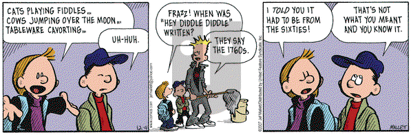 Frazz on Tuesday December 4, 2007 Comic Strip
