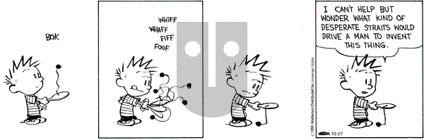 Calvin and Hobbes on Tuesday October 27, 2015 Comic Strip