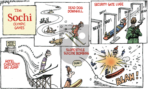 Robert Ariail on Tuesday February 11, 2014 Comic Strip