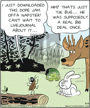 Brevity on Saturday August 8, 2015 Comic Strip