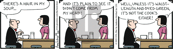 The Born Loser on Friday October 20, 2023 Comic Strip