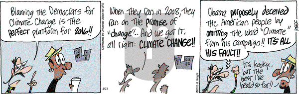 The Knight Life on Thursday April 23, 2015 Comic Strip