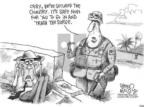 Glenn McCoy on Tuesday July 22, 2008 Comic Strip