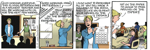 For Better or For Worse on Friday September 19, 2003 Comic Strip