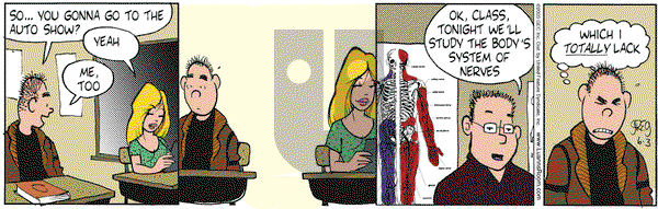 Luann on Tuesday June 3, 2003 Comic Strip