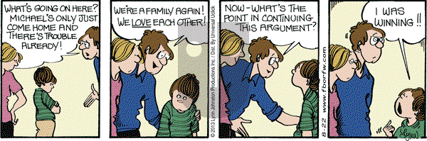For Better or For Worse - Thursday August 22, 2013 Comic Strip