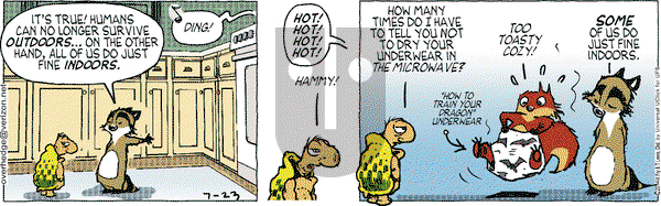 Over the Hedge on Wednesday July 23, 2014 Comic Strip