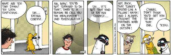 Get Fuzzy on Friday December 1, 2006 Comic Strip