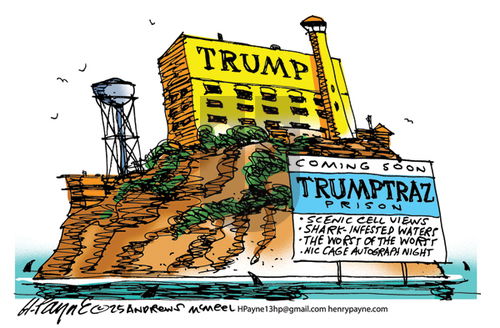 Henry Payne on Tuesday May 13, 2025 Comic Strip