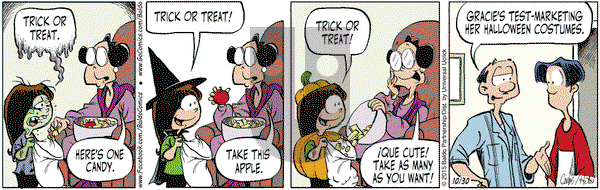Baldo on Friday October 30, 2015 Comic Strip