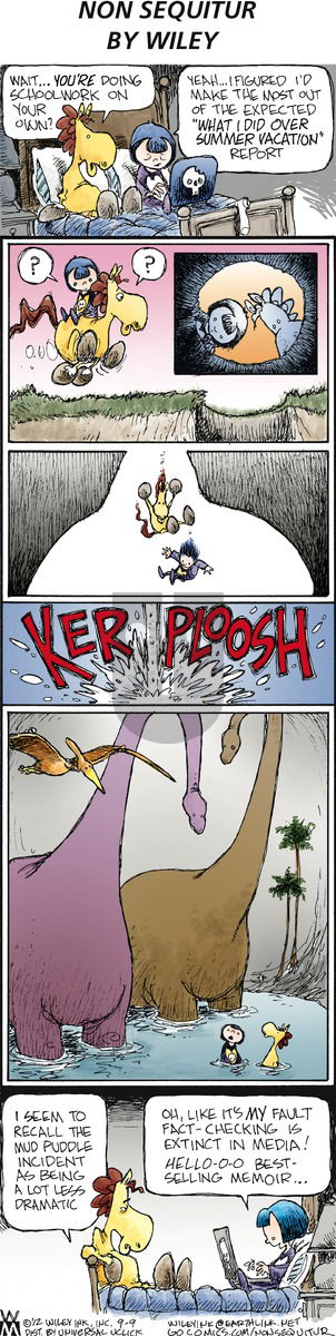 Non Sequitur on Sunday September 9, 2012 Comic Strip