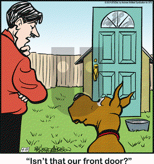 Marmaduke - Monday April 8, 2019 Comic Strip