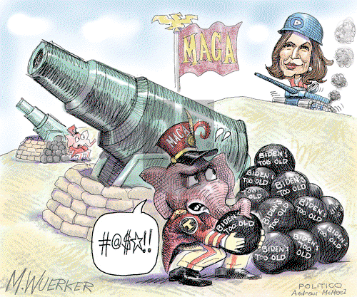 Matt Wuerker on Tuesday August 20, 2024 Comic Strip