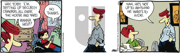 The Buckets on Saturday April 19, 2025 Comic Strip