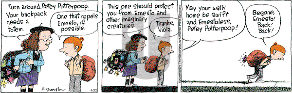 Cul de Sac on Wednesday April 22, 2009 Comic Strip