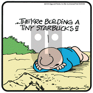 Ziggy on Saturday November 18, 2006 Comic Strip