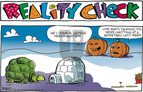 Reality Check on Sunday July 12, 2020 Comic Strip