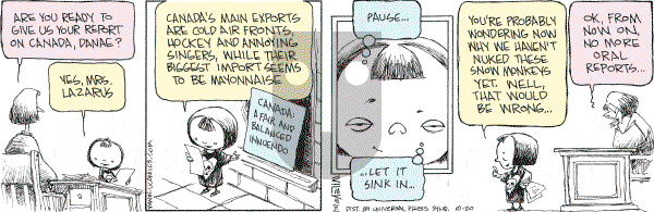 Non Sequitur on Wednesday October 20, 2004 Comic Strip