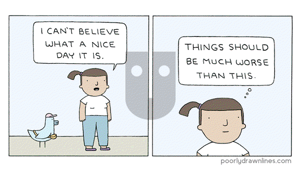 Poorly Drawn Lines on Wednesday August 14, 2019 Comic Strip