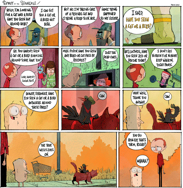 Spirit of the Staircase on Friday July 19, 2024 Comic Strip