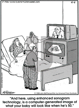 Close to Home on Saturday April 4, 1998 Comic Strip