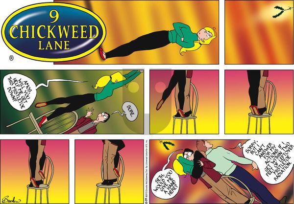 9 Chickweed Lane on Sunday December 29, 2013 Comic Strip