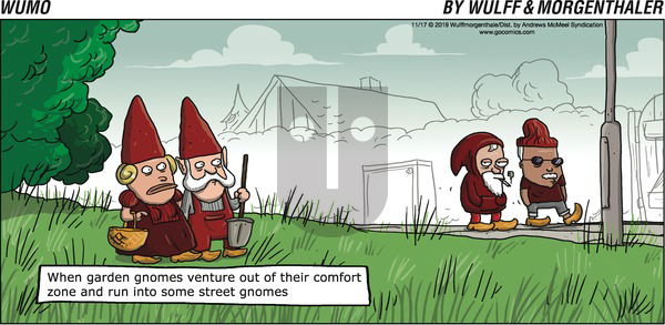 WuMo on Sunday November 17, 2019 Comic Strip
