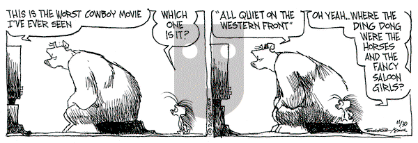 The Grizzwells on Thursday November 30, 2006 Comic Strip