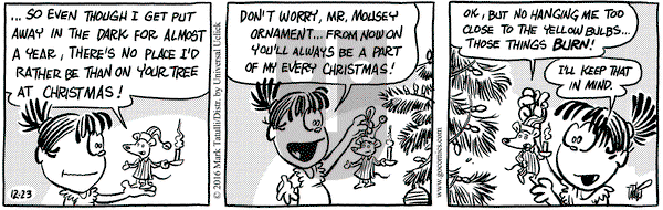 Heart of the City on Friday December 23, 2016 Comic Strip