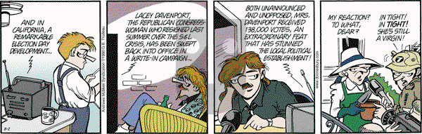 Doonesbury on Thursday August 2, 2018 Comic Strip