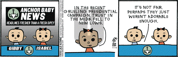 La Cucaracha on Saturday November 19, 2016 Comic Strip