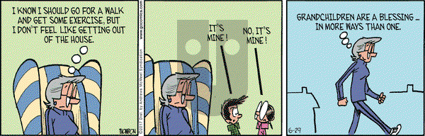 Grand Avenue on Thursday June 29, 2017 Comic Strip