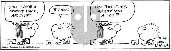 Miss Peach on Saturday April 12, 2025 Comic Strip