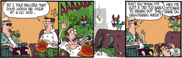 Monty on Friday October 8, 2010 Comic Strip