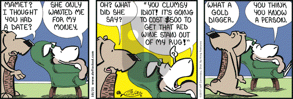 DeFlocked on Saturday October 21, 2017 Comic Strip