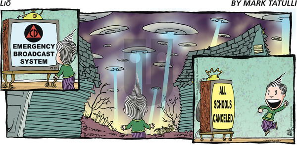 Lio on Sunday February 7, 2016 Comic Strip
