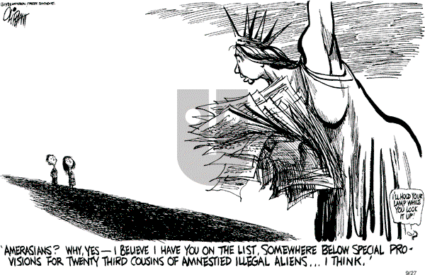Pat Oliphant - Monday September 27, 1982 Comic Strip