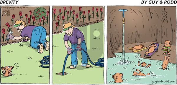 Brevity on Sunday December 5, 2010 Comic Strip